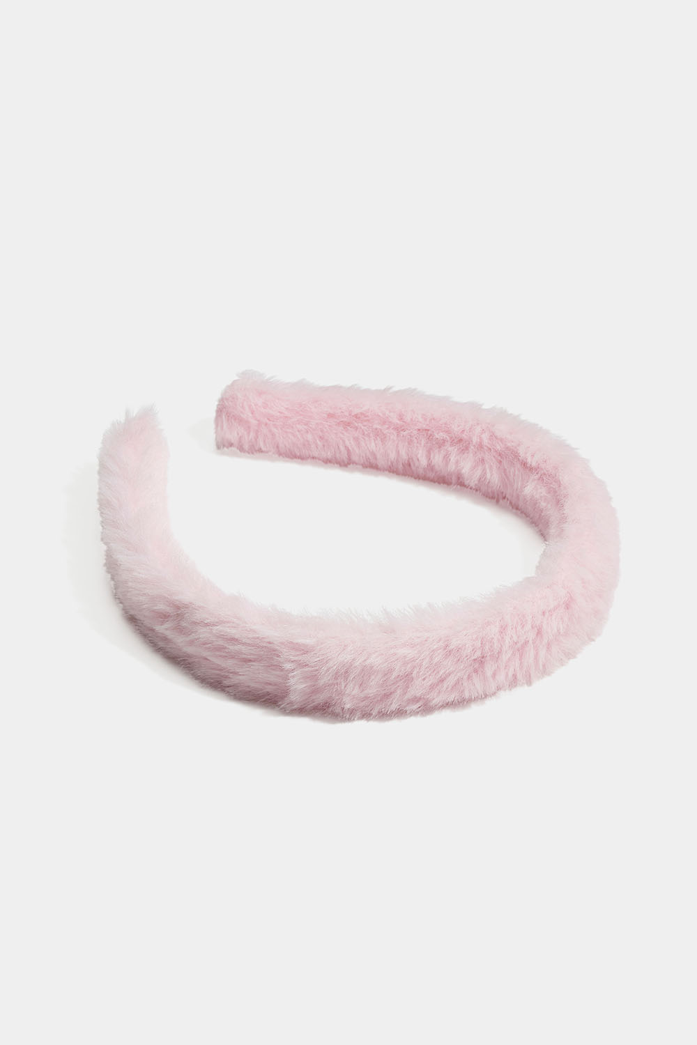 Pörröinen vaaleanpunainen hiuspanta ryhmässä Lapsille / Lasten hiustuotteet / Lasten pannat @ Glitter (403000655100)