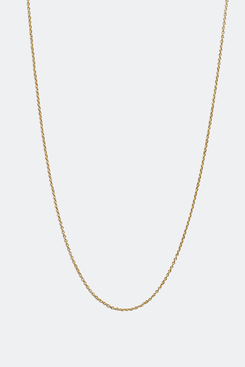 Ohut kaulaketju 18 karaatin kultauksella, 45 cm ryhmässä 18 karaatin kullattua hopeaa / Kaulakorut 18 karaatin kulta @ Glitter (554000262000)