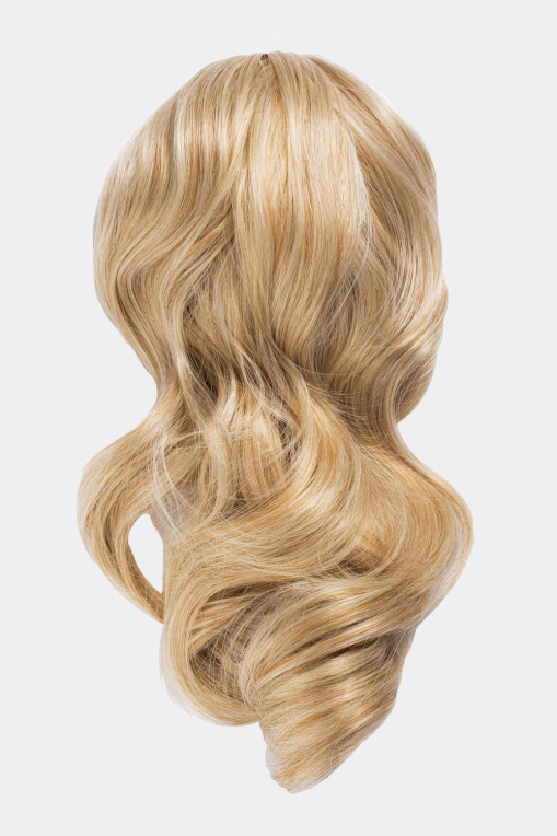 Blonde clip-in hair extension