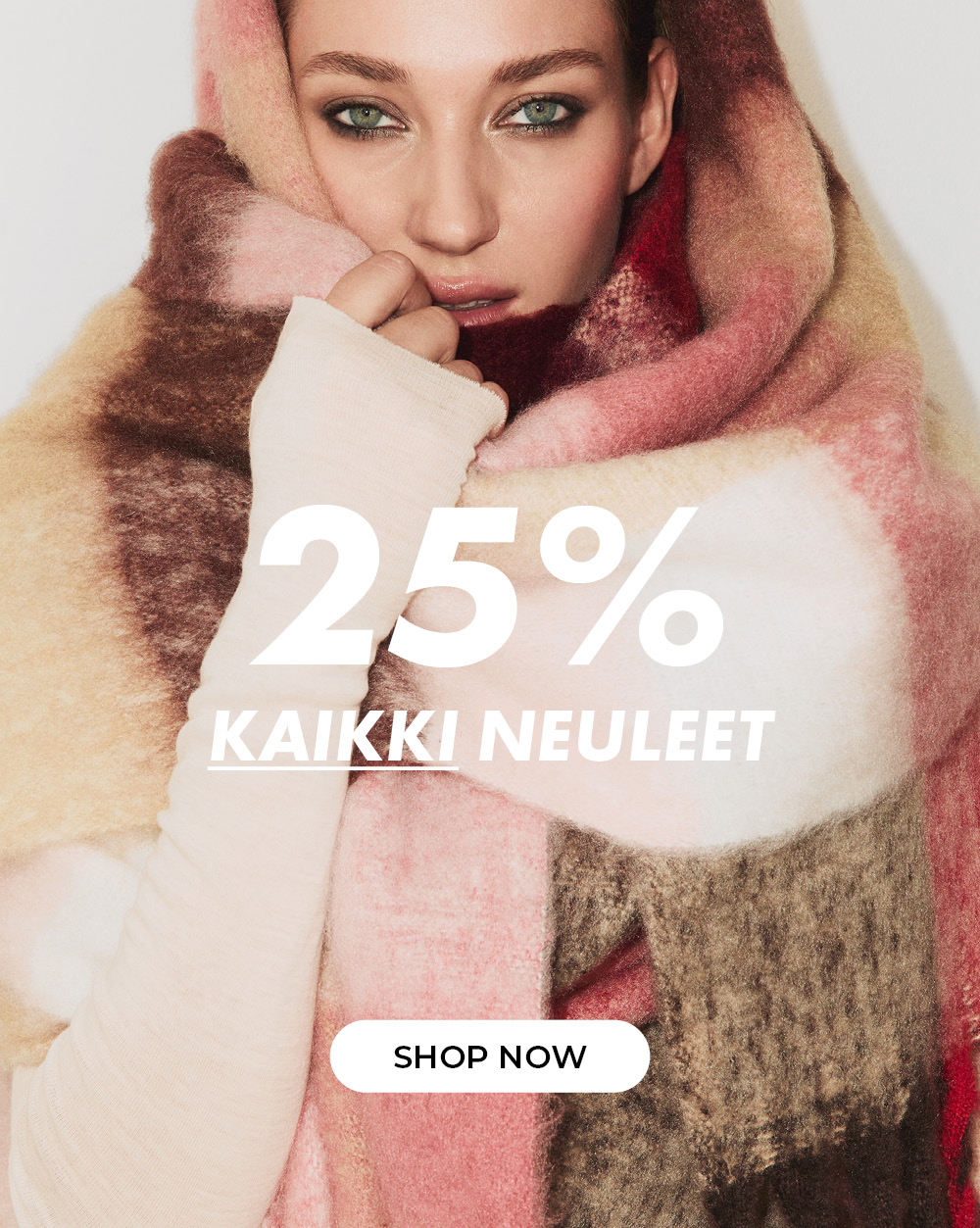 25% kaikki neuleet