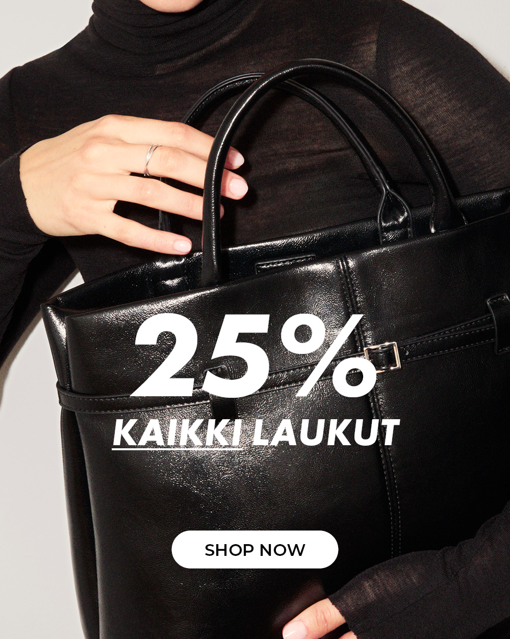 25% kaikki laukut