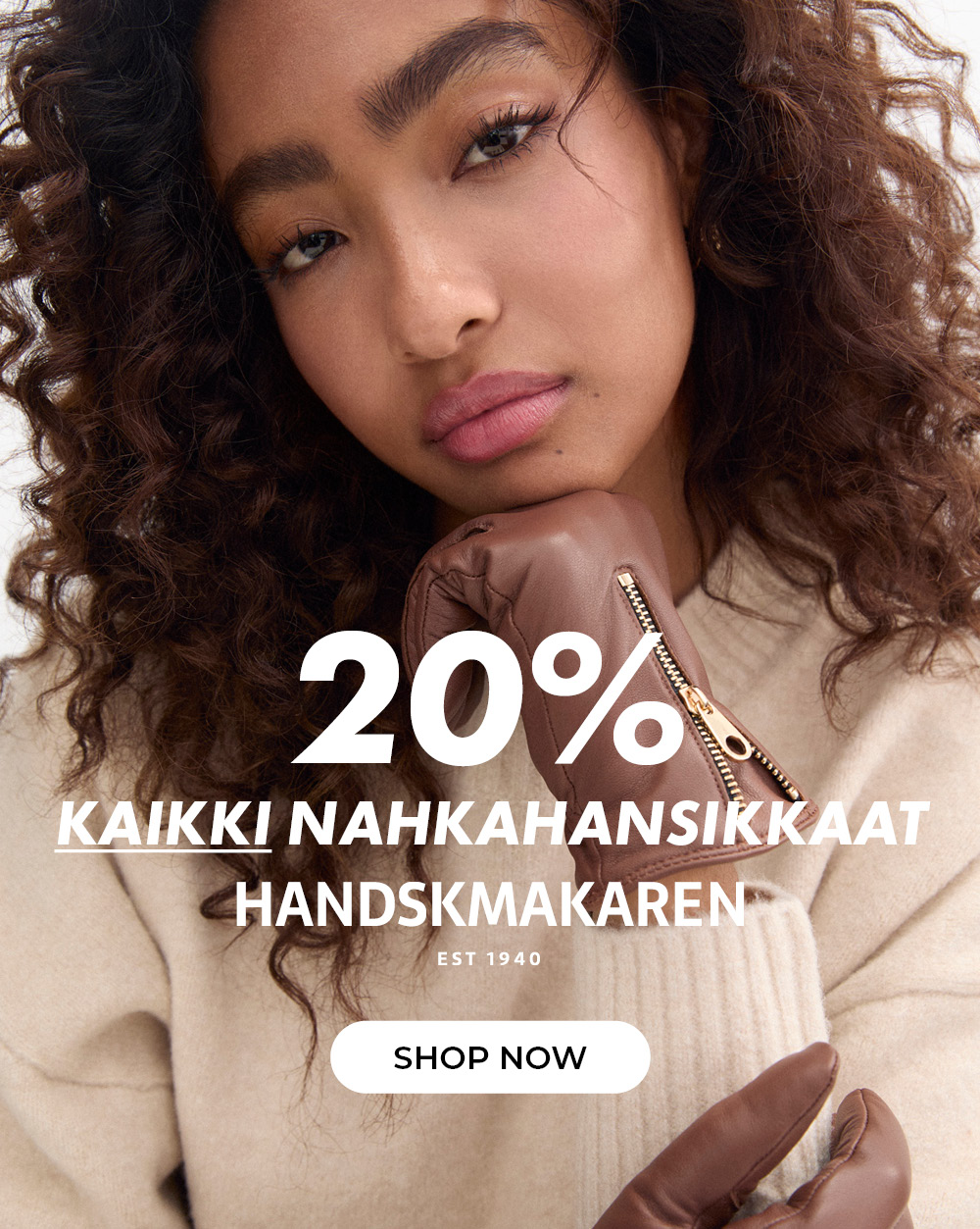 20% kaikki nahkahansikkaat 