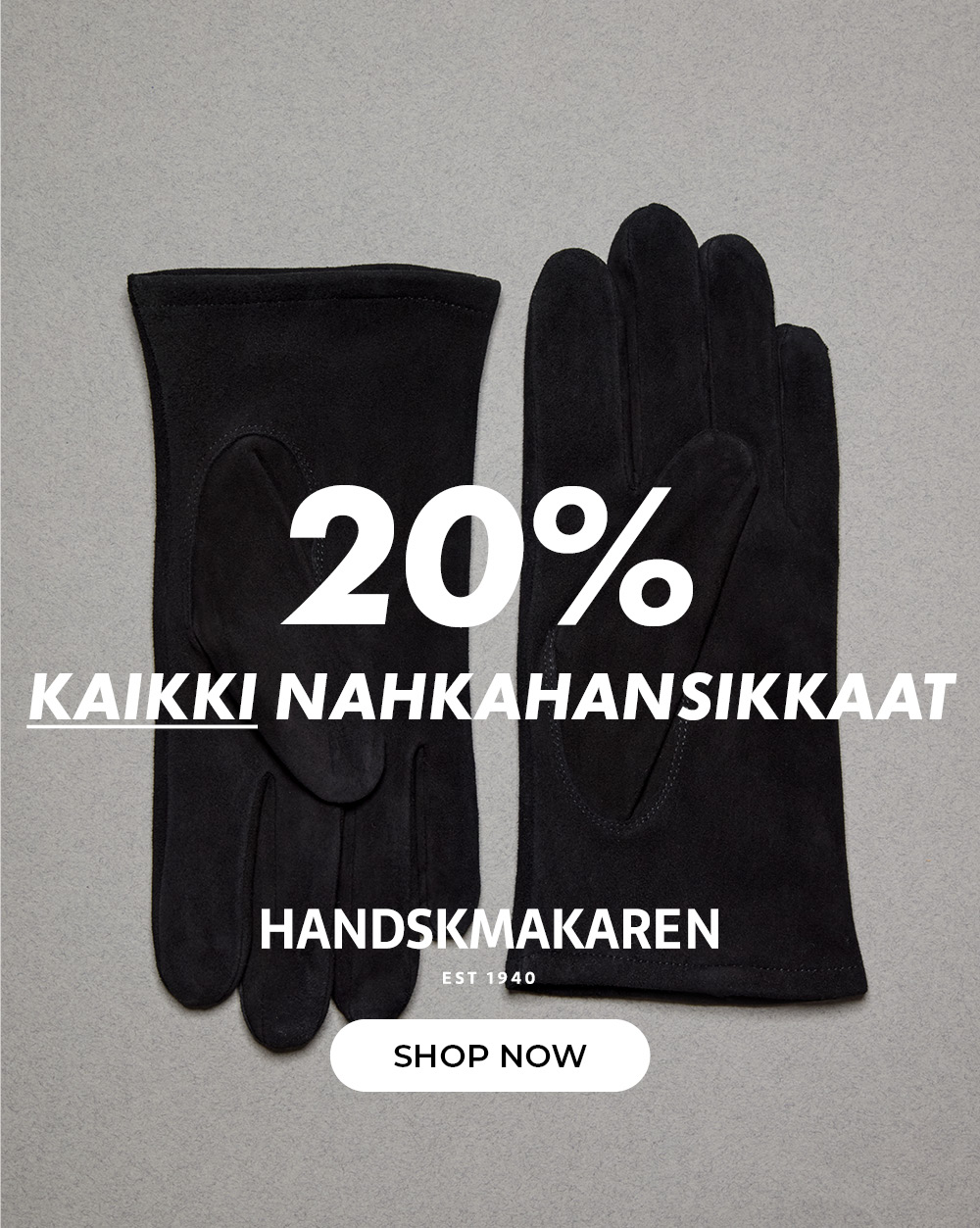 20% kaikki nahkahansikkaat