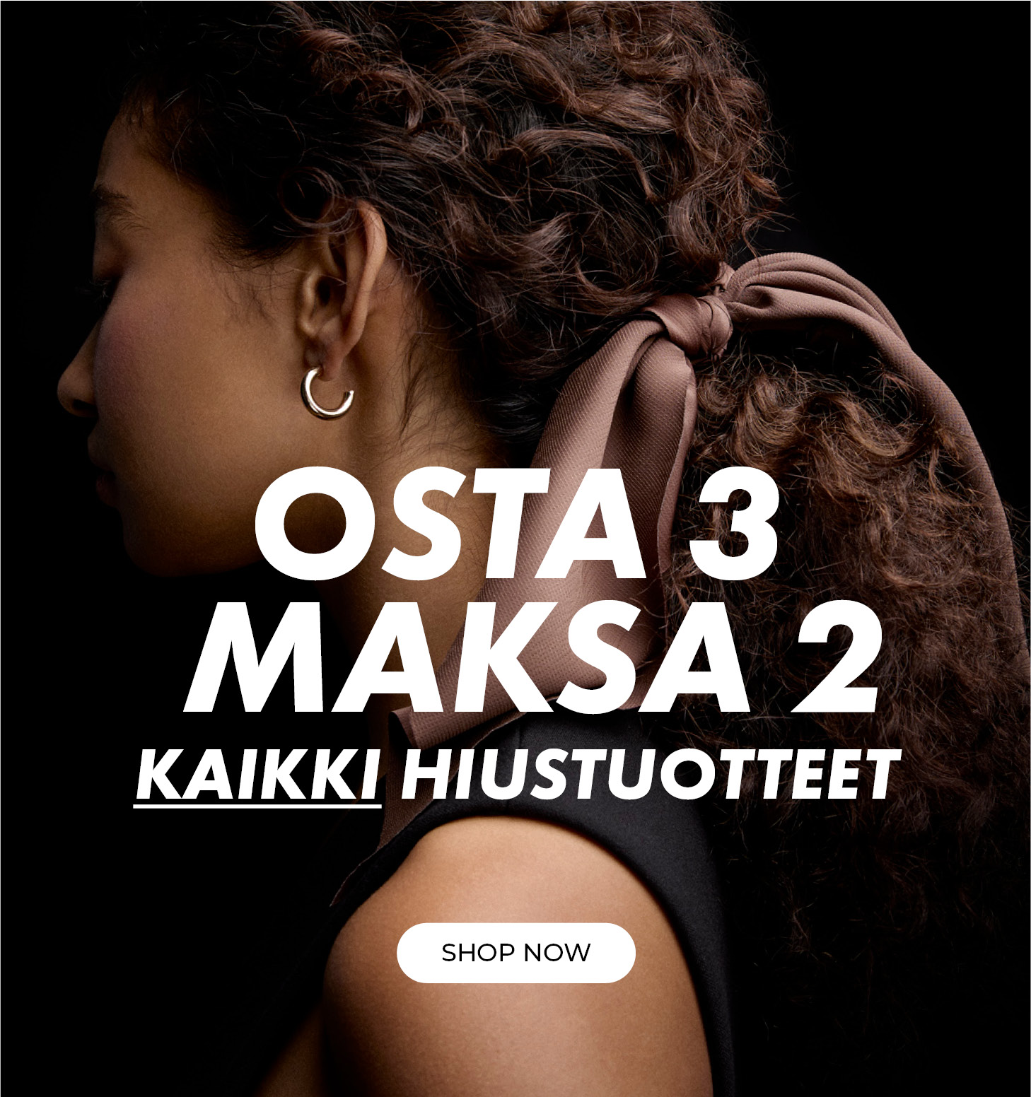 osta 3 maksa 2 kaikki hiustuotteet