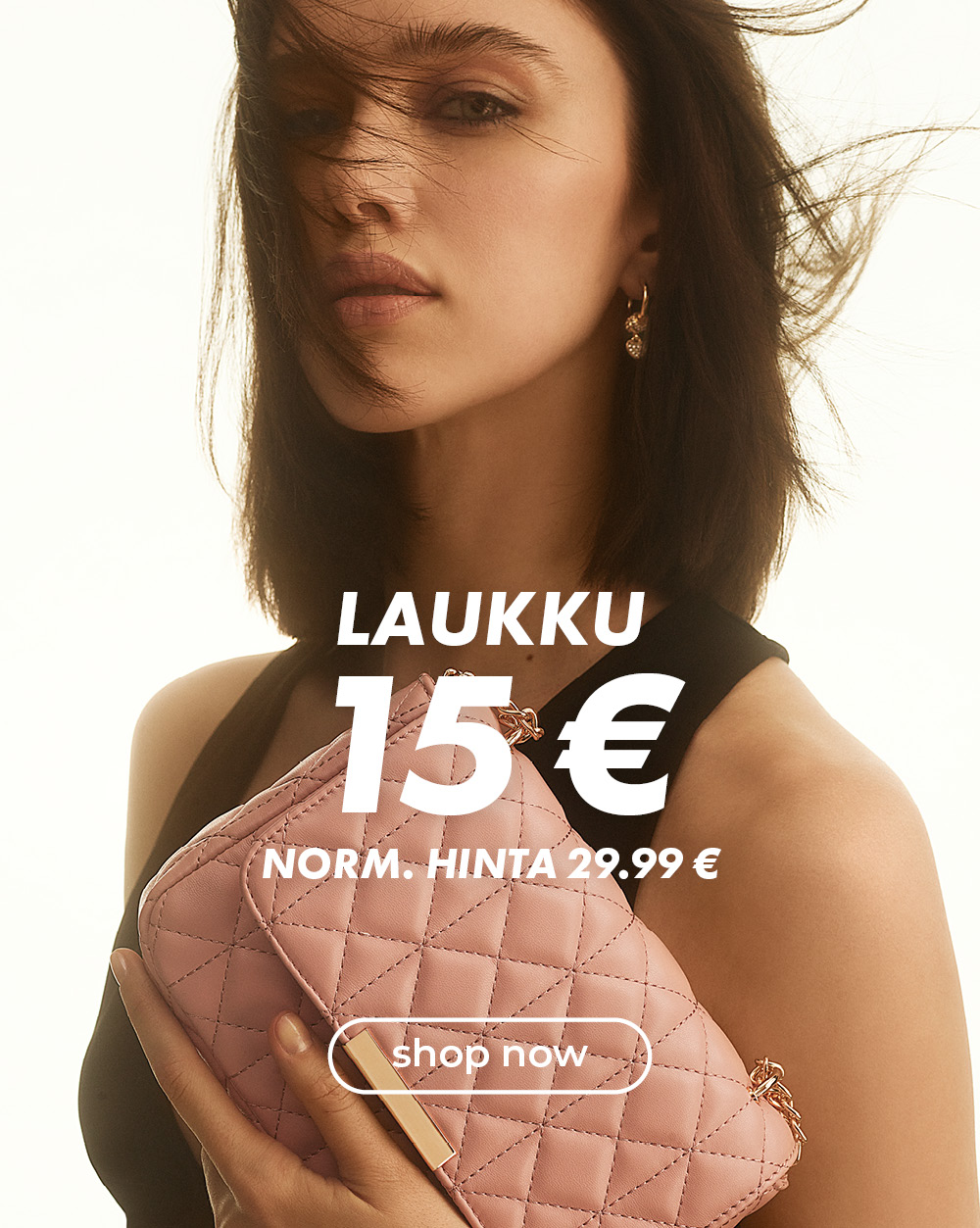 Laukku 15 € - norm. hinta 29.99 €