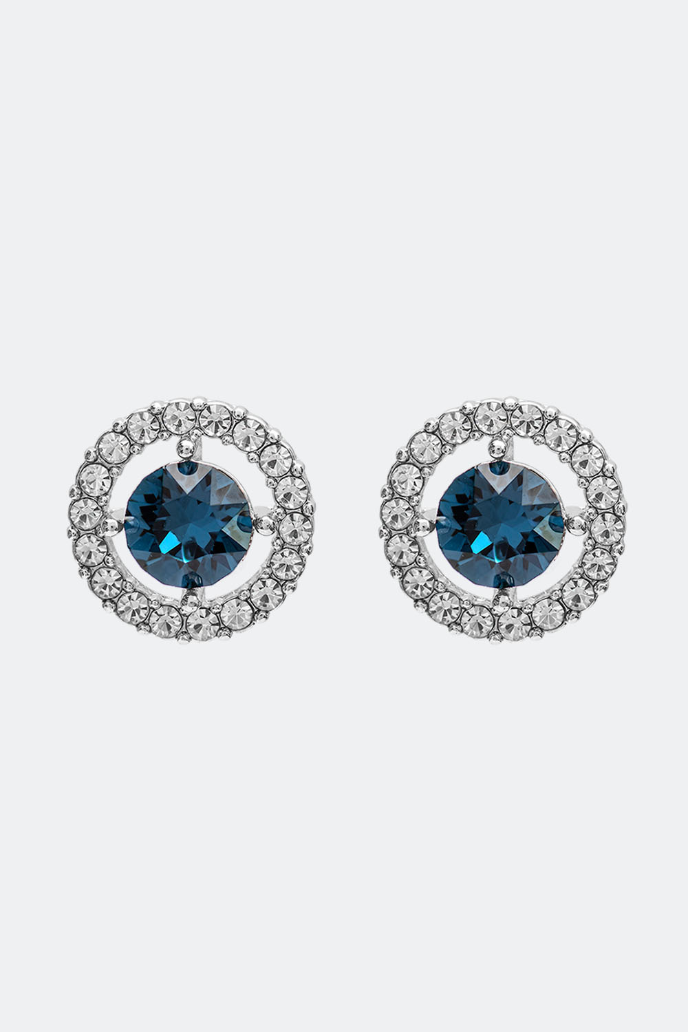 Miss Miranda earrings - Silver blue