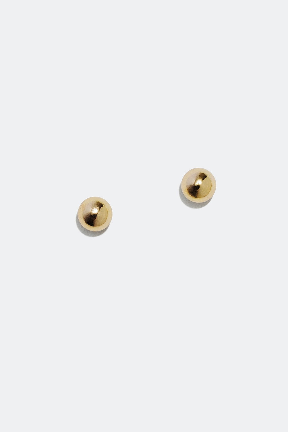 Klassiset helmikorvakorut, 18 karaatin kultaus, 4 mm