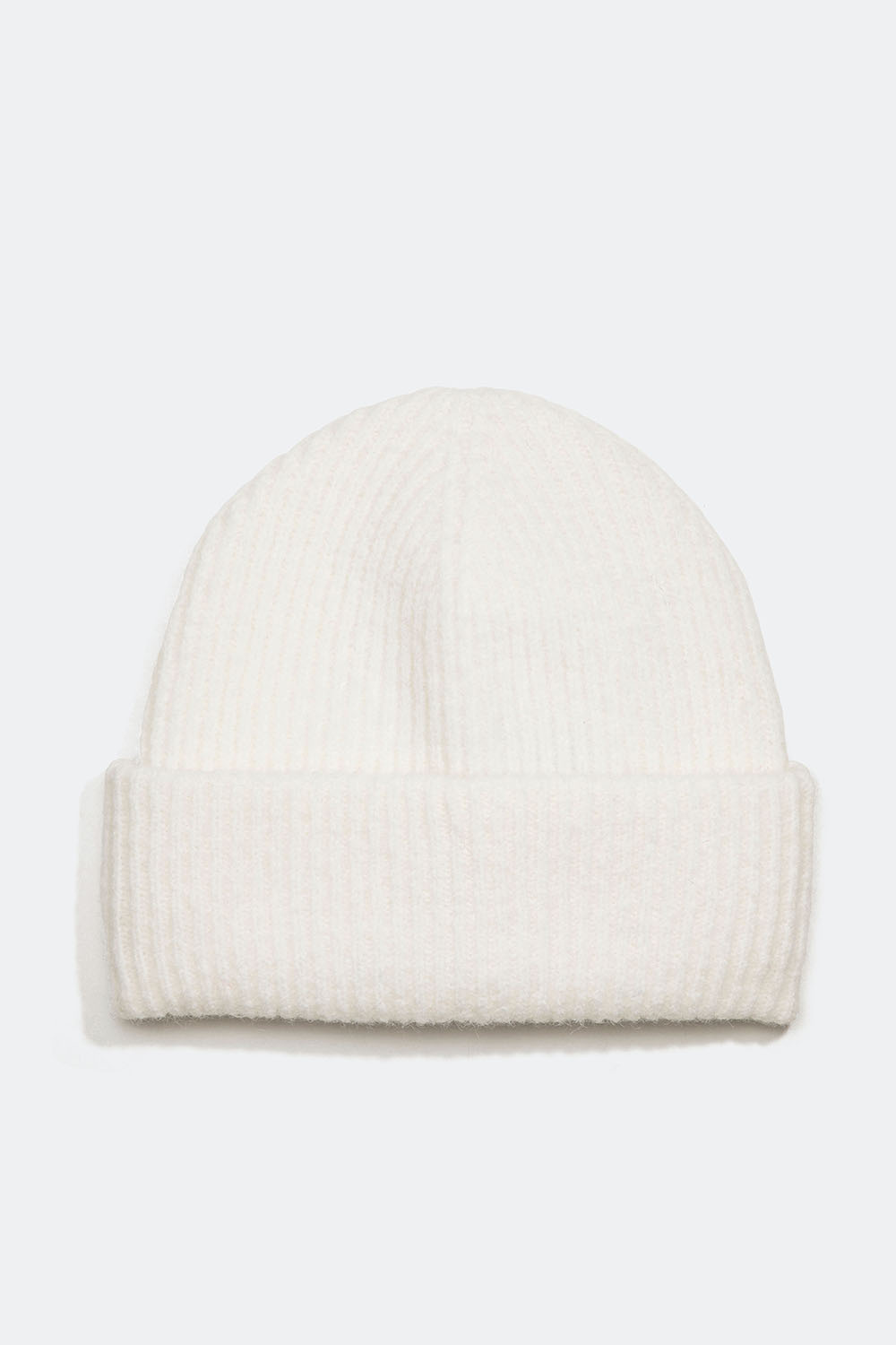 Valkoinen joustinneulepipo