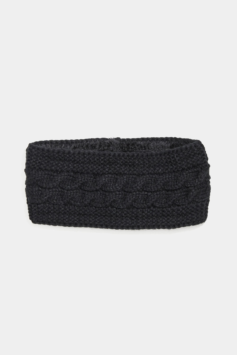 Musta neulottu otsapanta