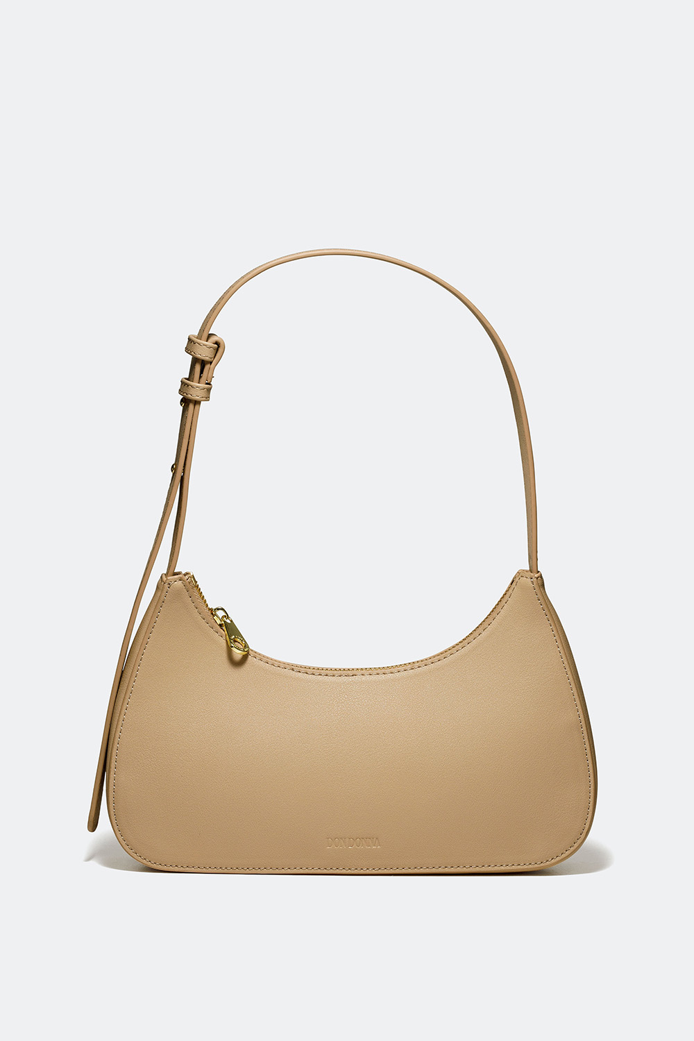 Beige baguette-laukku