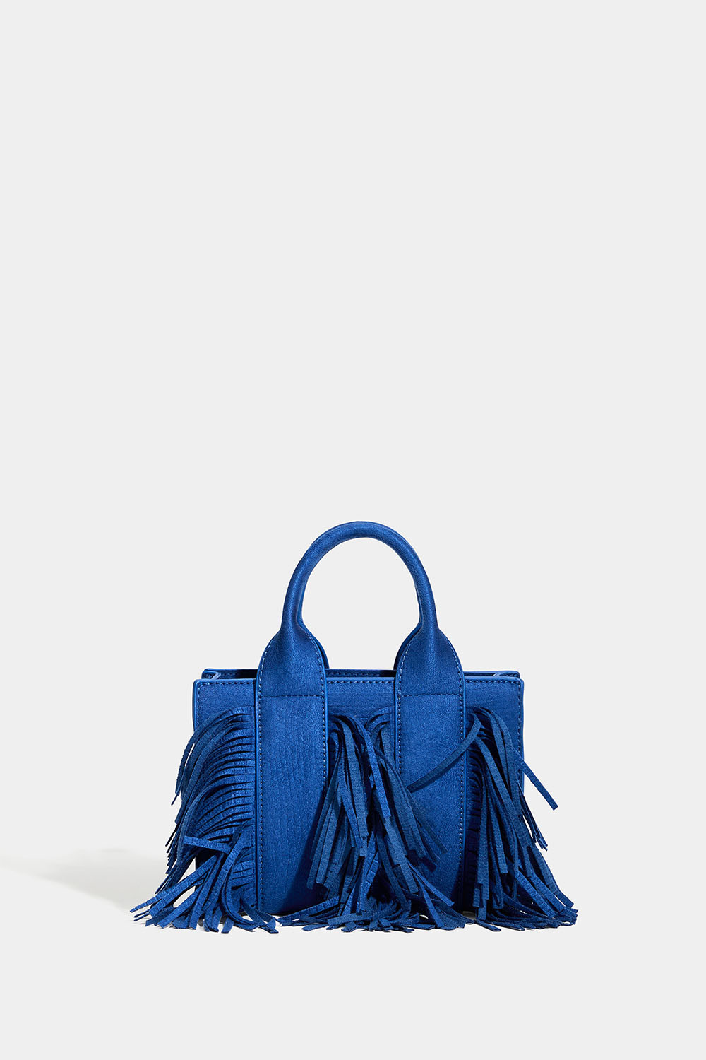 Pieni sininen hapsulaukku