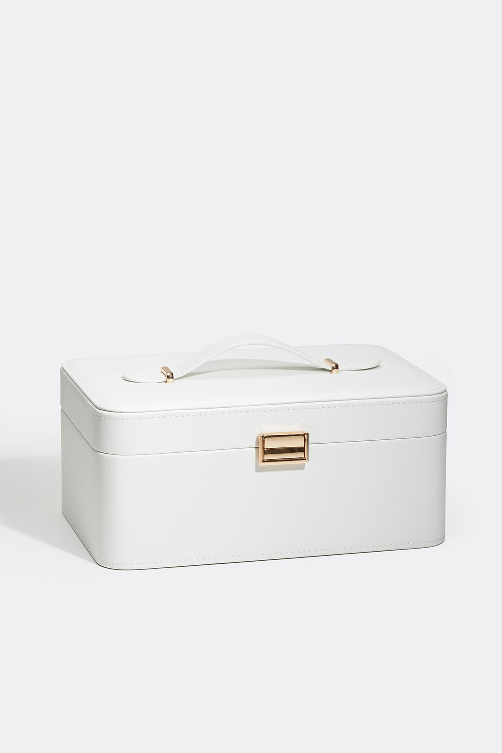 Valkoinen korurasia kahvalla