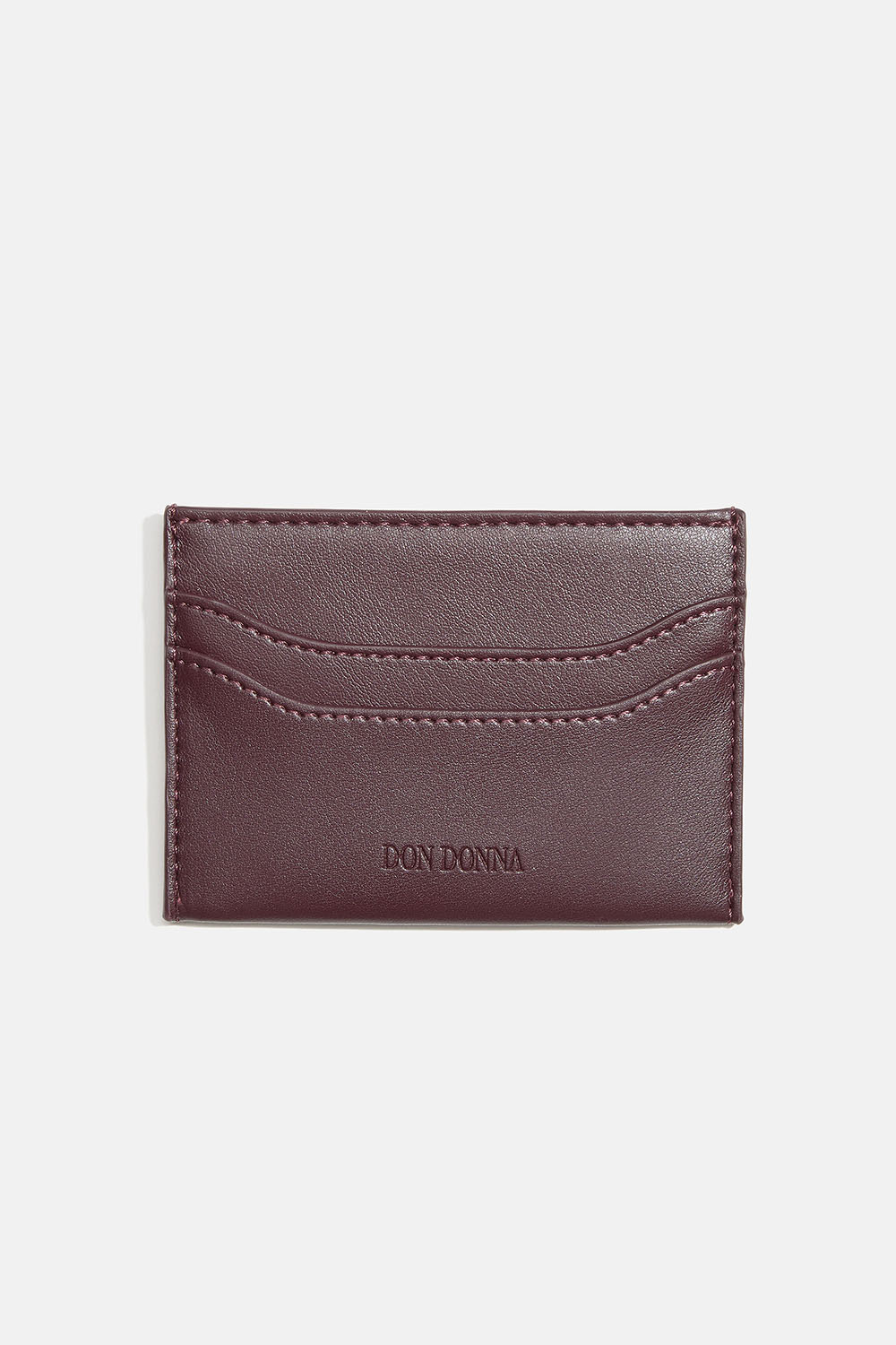 Viininpunainen korttilompakko