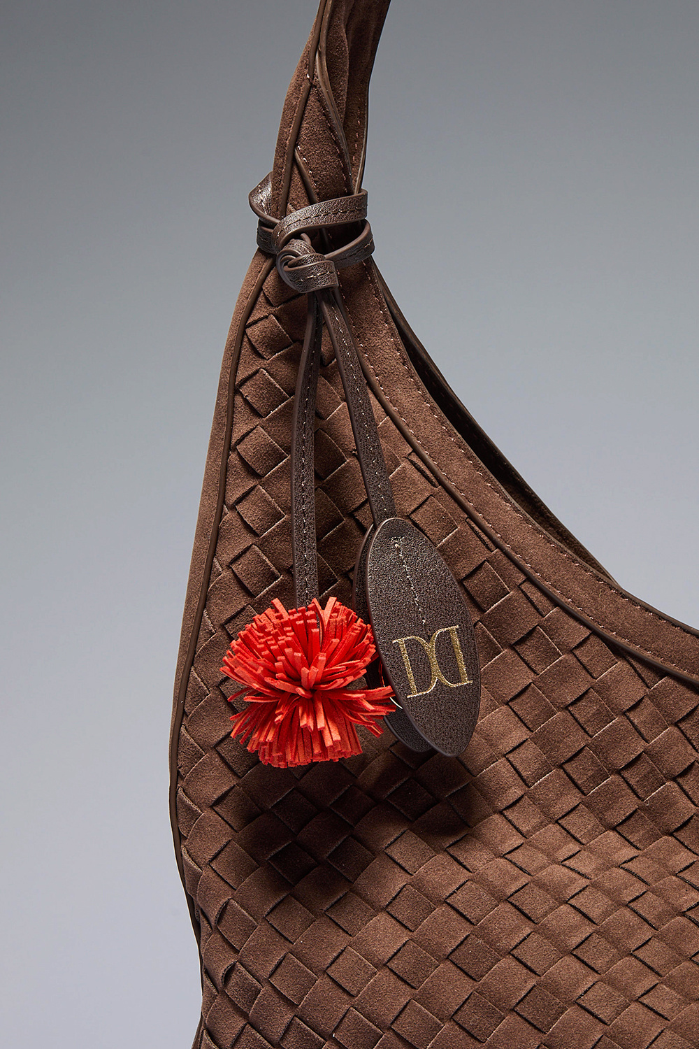 Laukkukoriste tupsu ja avainrengas