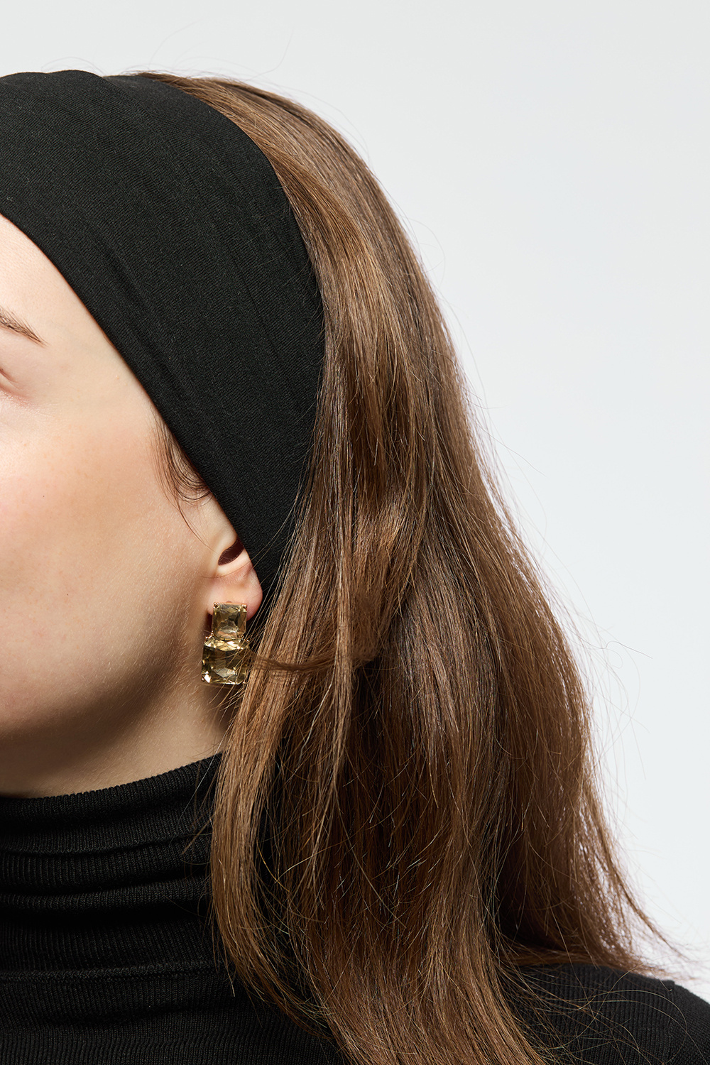 Leveä hiuspanta puuvillaa