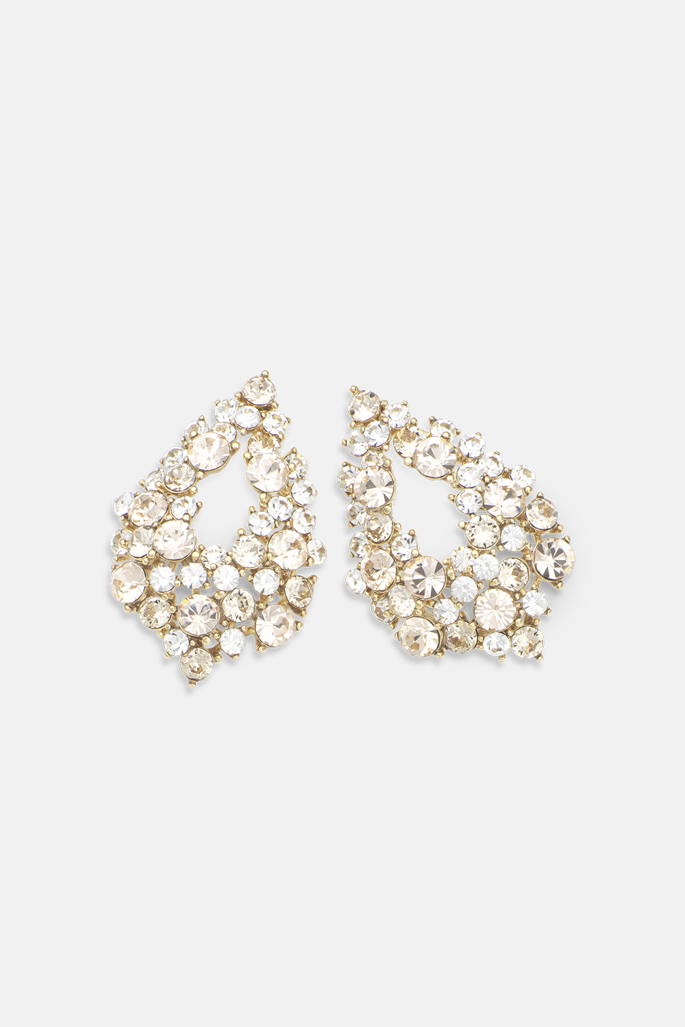 Alice earrings - Light silk