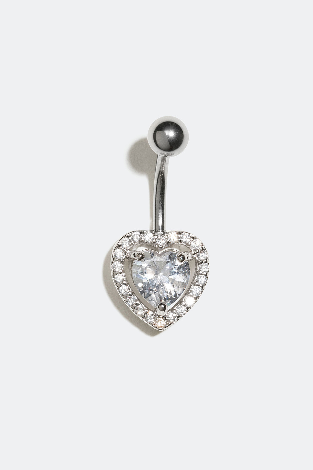 Napakoru, jossa sydän ja Cubic Zirkonia -kiviä