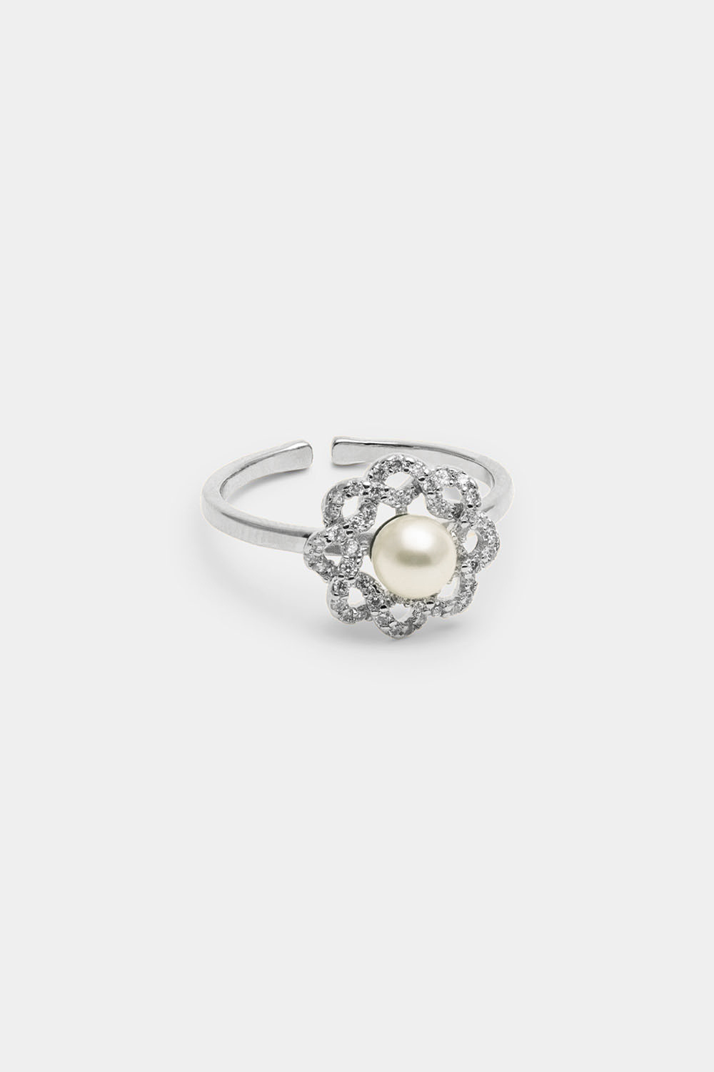 Fleur ring - Ivory