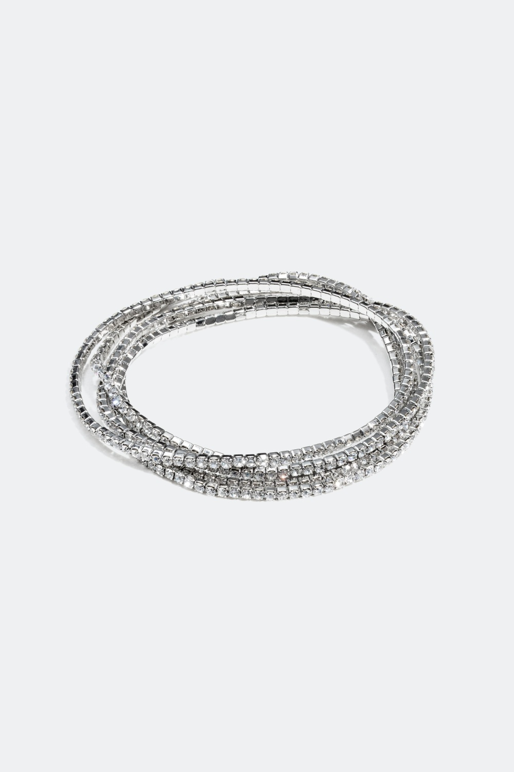 Ohuet strassirannekorut, 5 kpl