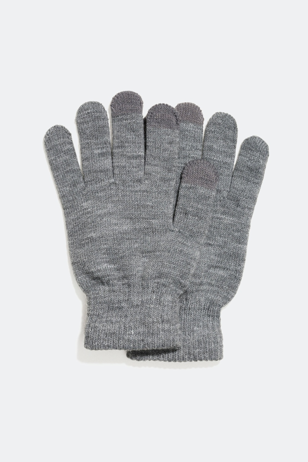 Harmaat hansikkaat kosketustoiminnolla