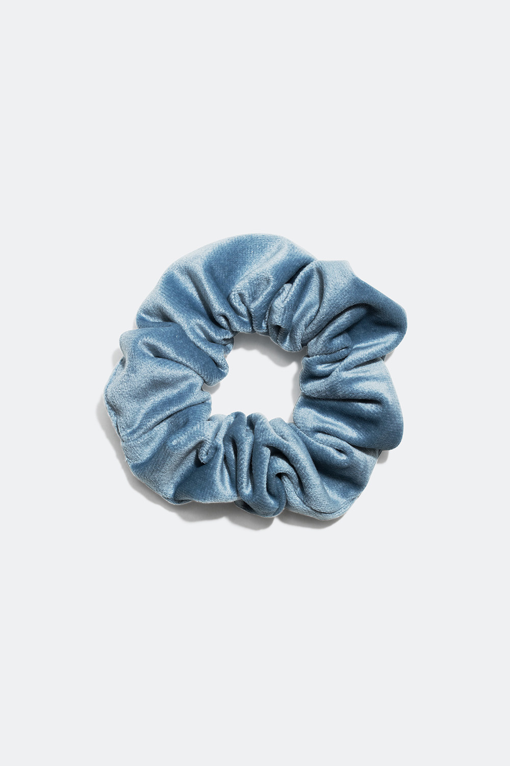 Yksivärinen scrunchie samettia
