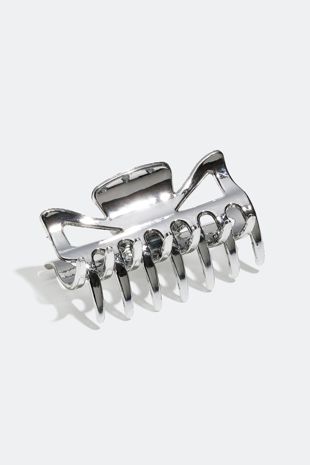 Pieni hopeinen hiusklipsi, 6 cm