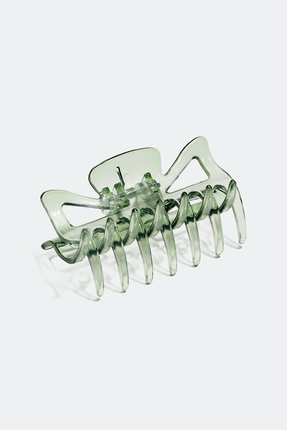 Pieni vaaleanvihreä hiusklipsi, 6 cm