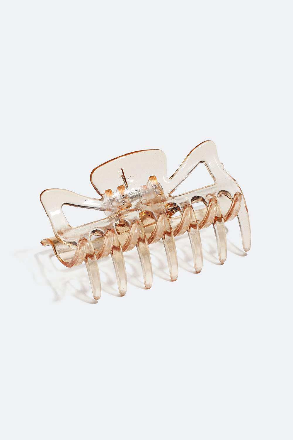 Pieni vaaleanruskea hiusklipsi, 6 cm