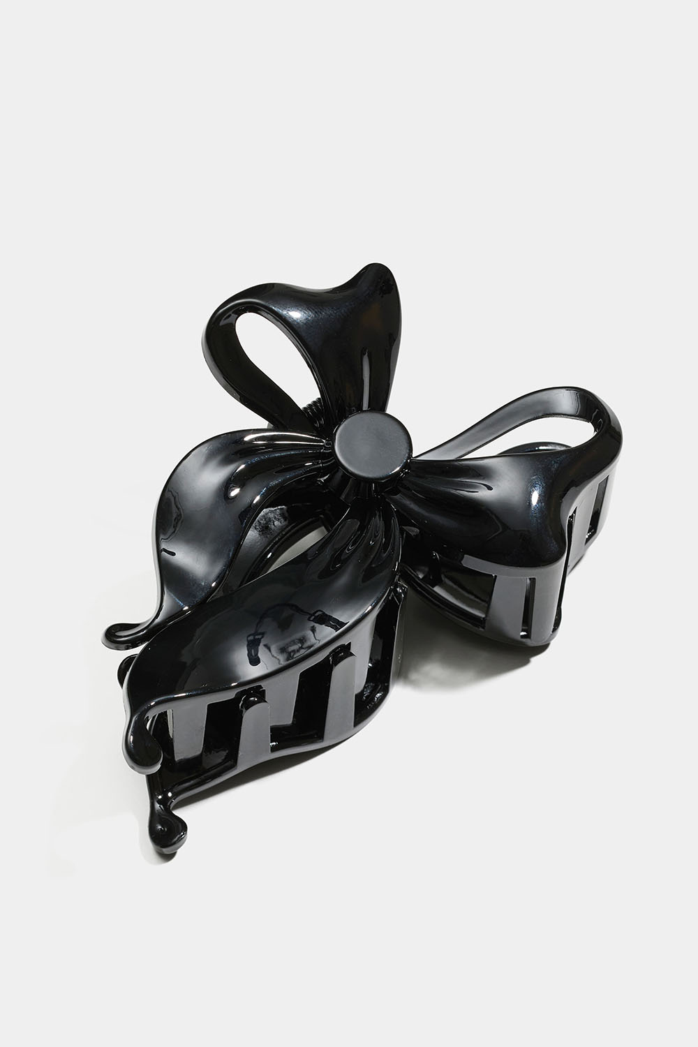 Musita rusetinmuotoinen hiusklipsi