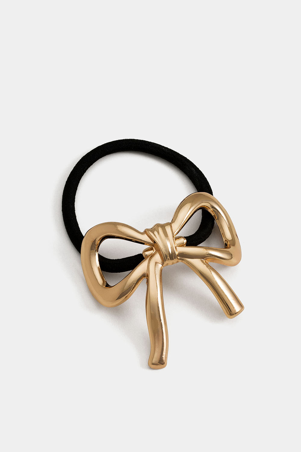 Hiuslenkki kullanvärisellä metallirusetilla