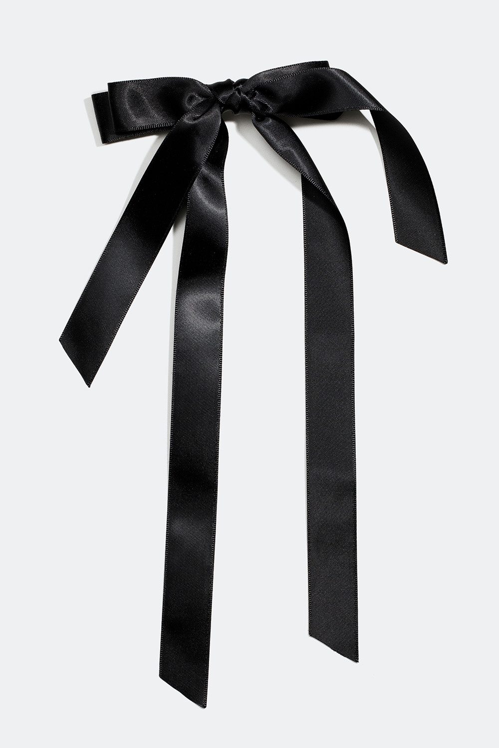 Hiussolki, jossa musta rusetti