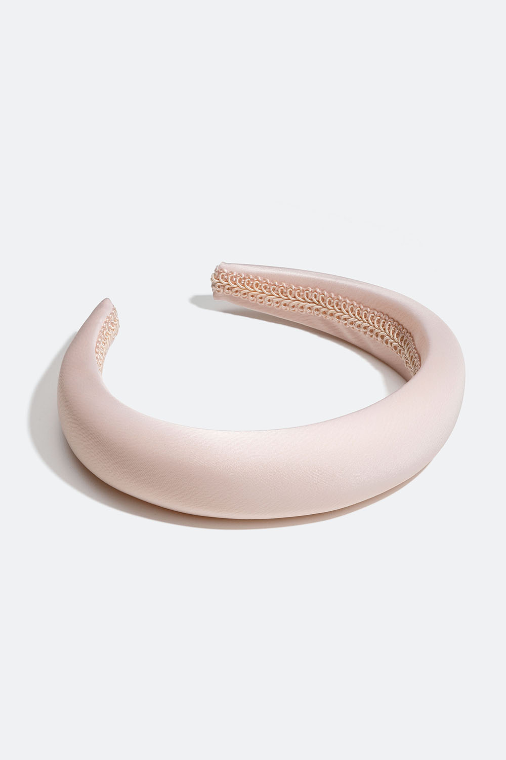 Beige pehmustettu hiuspanta