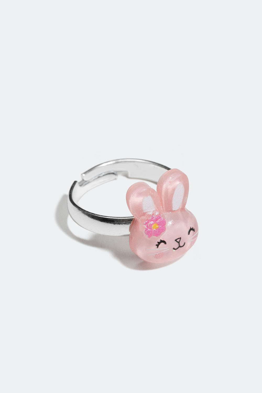 Säädettävä sormus, jossa kani