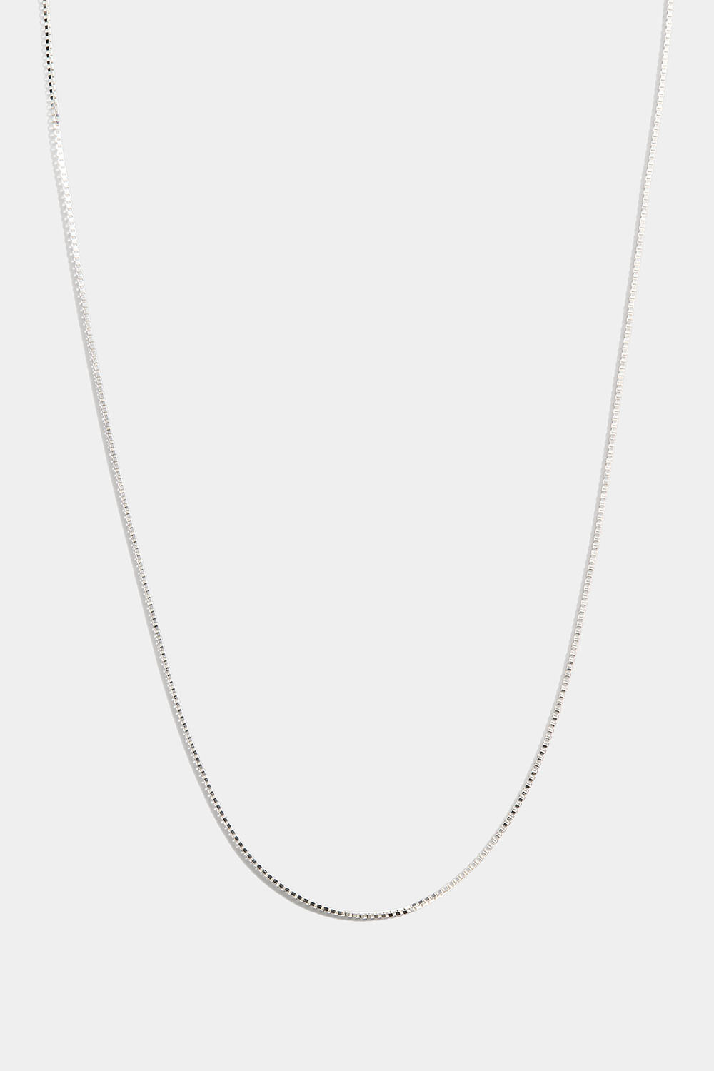 Venetsialainen kaulakoru aitoa hopeaa, 36 cm