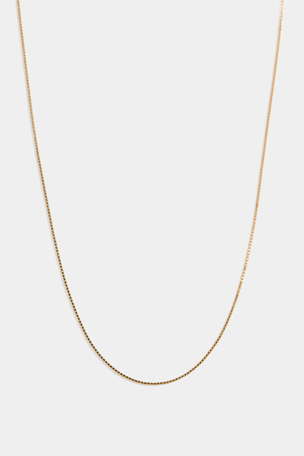 Venetsialainen kaulakoru 18k kullattua hopeaa, 36 cm